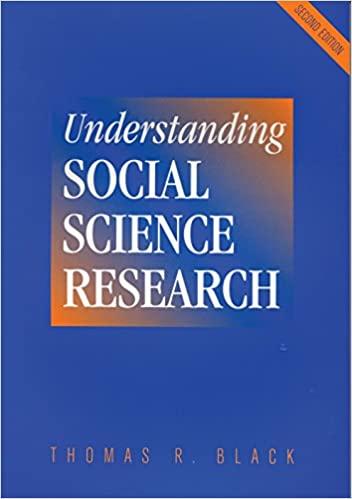 understanding social science research 2nd edition thomas r black 0761973699, 9780761973690