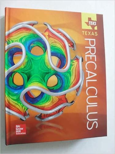 teks texas precalculus student edition capa 0021402507, 978-0021402502