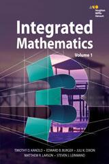 integrated mathematics 3, volume 1 student edition houghton mifflin harcourt 0544389883, 978-0544389885