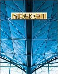 algebra 1 3rd edition gene bucholtz, larry hall, mark wetzel, tamera knisely 1606820451, 978-1606820452