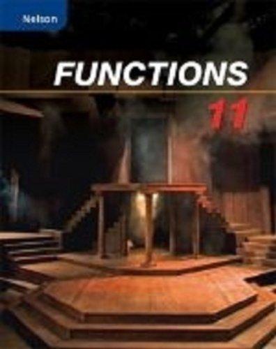 functions 11 student edition marian small 0176678204, 978-0176678203