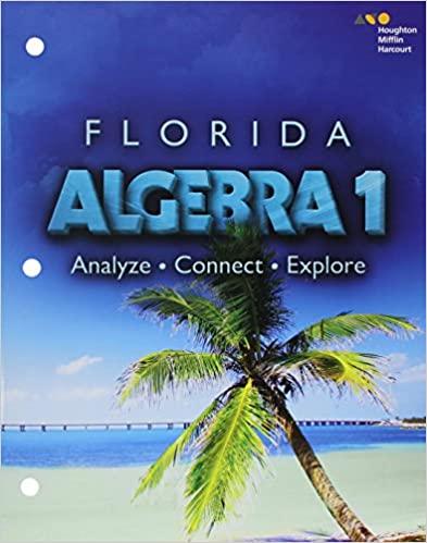 florida algebra 1 1st edition holt mcdougal 0544083970, 978-0544083974