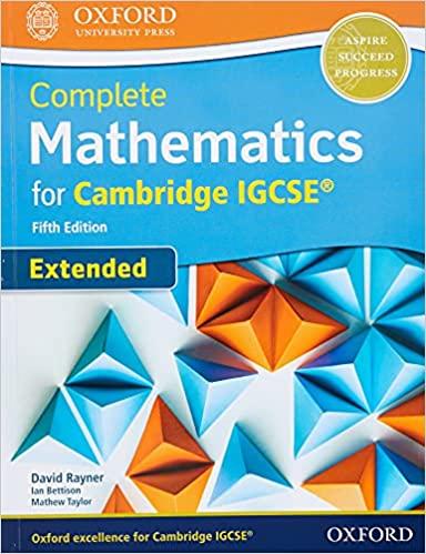 complete mathematics 5th revised edition david rayner 2016 978-0198425076, 0198425074