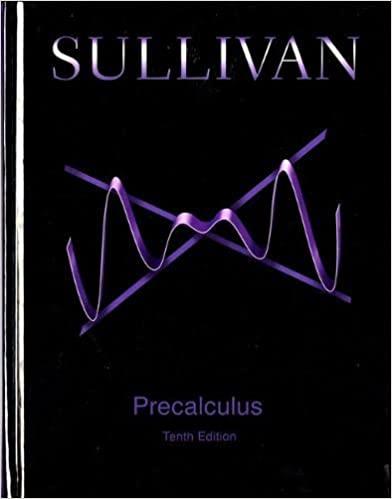 precalculus 10th edition michael sullivan 0321979079, 978-0321979070