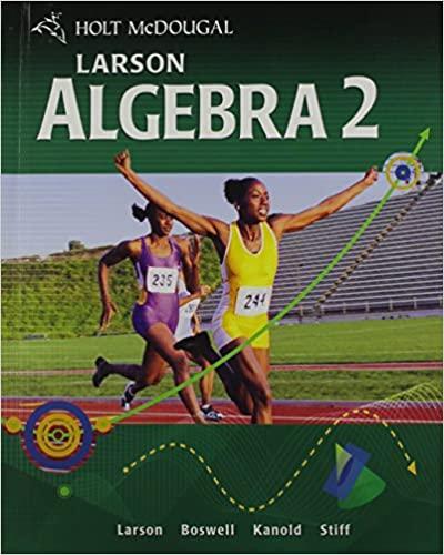 larson algebra 2 1st edition ron larson, laurie boswell, timothy d. kanold, lee stiff 0547315260,