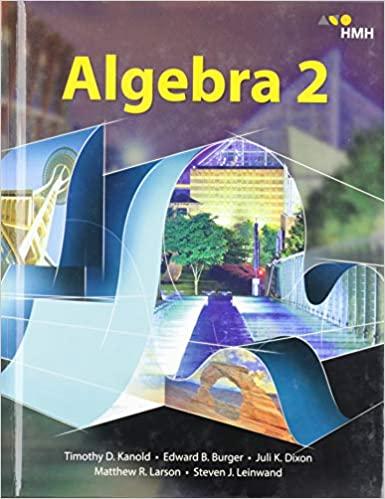 hmh algebra 2 student edition houghton mifflin harcourt 2014 1328900045, 978-1328900043