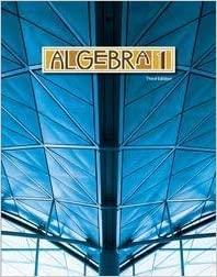algebra 1 3rd edition gene bucholtz, larry hall, mark wetzel, tamera knisely 2009 1606820451, 978-1606820452