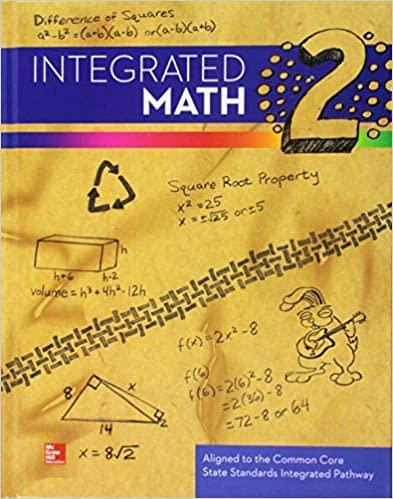 integrated math 2 1st edition john a. carter 2012 0076638618, 978-0076638611