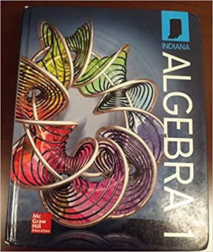 algebra 1 indiana 17th edition john a. carter, gilbert j. cuevas, roger day, carol malloy 2016 0076732681,