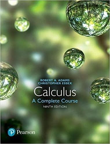 calculus a complete course 9th edition robert adams, christopher essex 0134154363, 978-0134154367