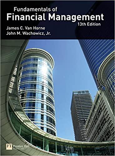 fundamentals of financial management 13th revised edition james van horne, john wachowicz 978-0273713630,