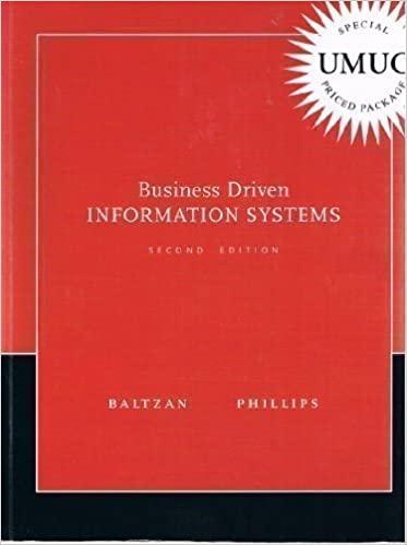 business driven information systems 2nd edition paige baltzan, kathy lynch, peter blakey 978-0077364120,