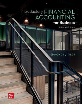 introductory financial accounting for business 2nd edition thomas edmonds, christopher edmonds, mark edmonds,