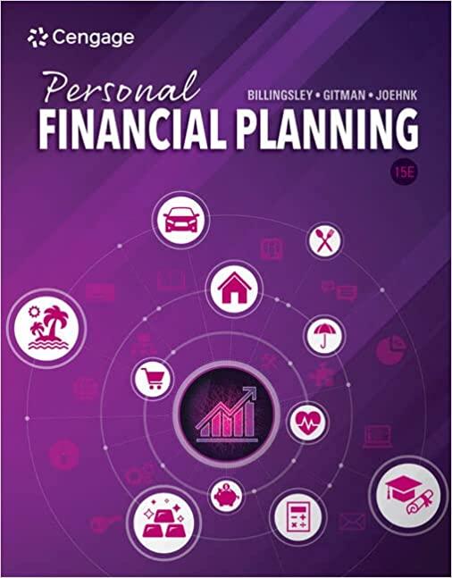 personal financial planning 15th edition randy billingsley, lawrence j. gitman, michael d. joehnk