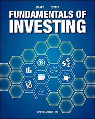 fundamentals of investing 14th edition scott b. smart, lawrence j. gitman, michael d. joehnk 0135175216,