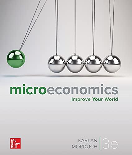 microeconomics 3rd edition dean s. karlan, jonathan j. morduch 1260521079, 978-1260521078