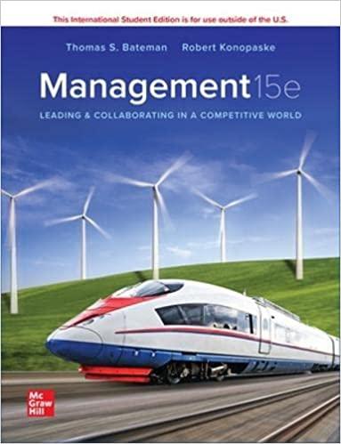 management leading and collaborating in a competitive world 15th international edition thomas s bateman,