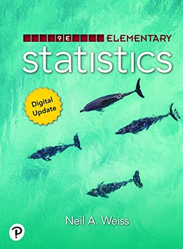 elementary statistics 9th edition neil a weiss 0321989392, 978-0321989390