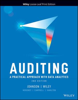 auditing a practical approach with data analytics 2nd edition raymond n. johnson, laura davis wiley, robyn