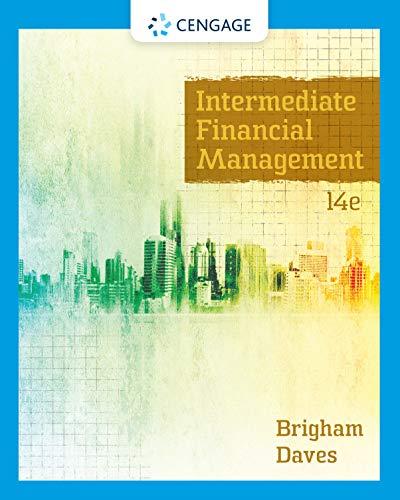 intermediate financial management 14th edition eugene f brigham, phillip r daves 0357516664, 978-0357516669