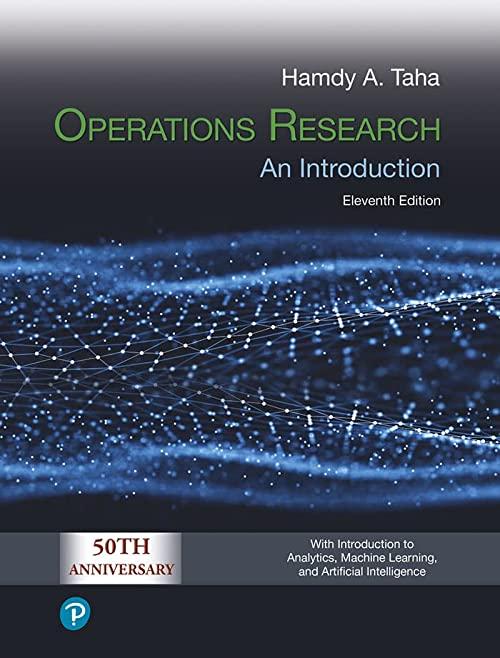 Operations Research An Introduction