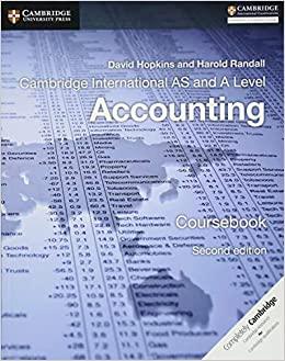 cambridge international as and a level accounting coursebook 2nd edition david hopkins, harold randall