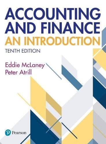 accounting and finance an introduction 10th edition eddie mclaney, peter atrill 1292312262, 978-1292312262