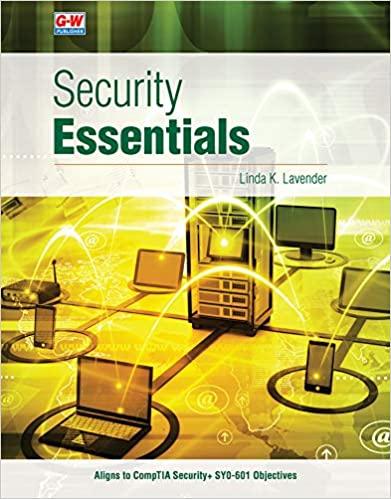 security essentials 1st edition linda lavender 1645646378, 978-1645646372