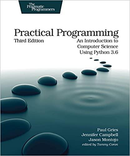 practical programming an introduction to computer science using python 3.6 3rd edition paul gries, jennifer