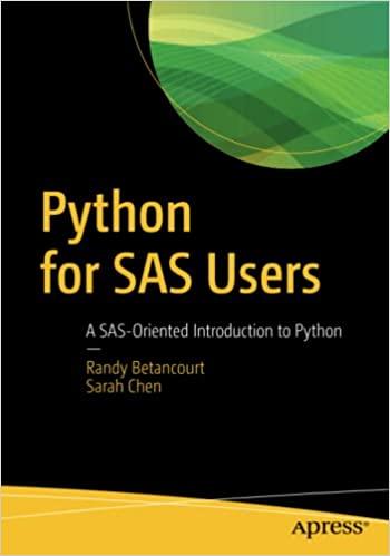 python for sas users a sas oriented introduction to python 1st edition randy betancourt, sarah chen