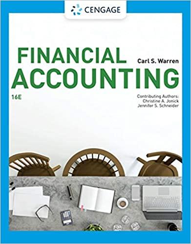 financial accounting 16th edition carl s. warren, christine jonick, jennifer schneider 1337913103,