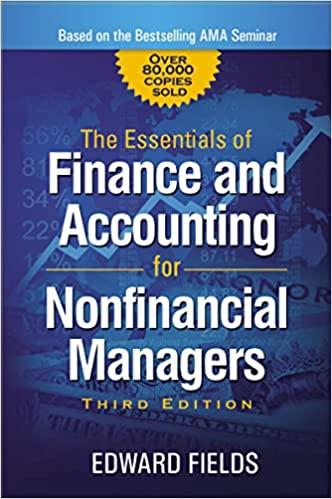 the essentials of finance and accounting for nonfinancial managers 3rd edition edward fields 0814436943,