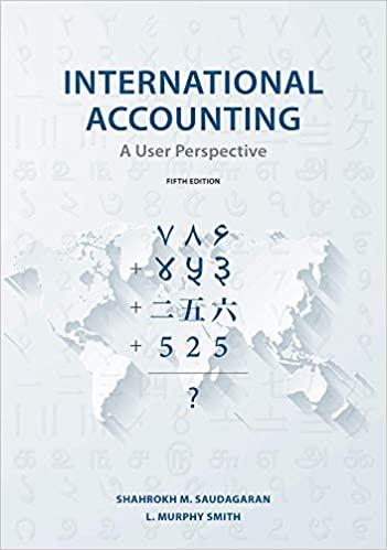 international accounting a user perspective 5th edition suadagaran, shahrokh m, smith lawrence murphy