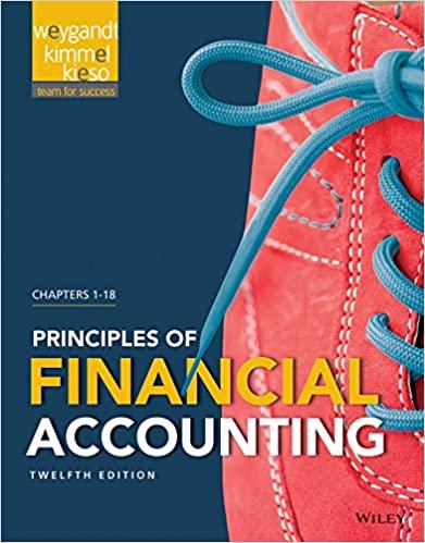 principles of financial accounting chapters 1 to 18 12th edition jerry j. weygandt, donald e. kieso, paul d.