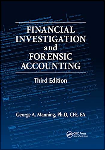 financial investigation and forensic accounting 3rd edition george a manning 0367864347, 9780367864347