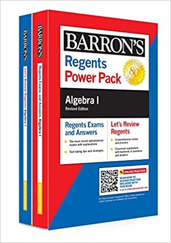 regents algebra power pack revised edition gary m. rubinstein 1506266312, 978-1506266312