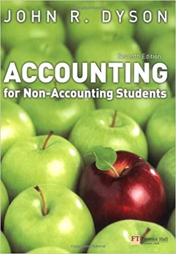 accounting for non accounting students 7th edition john r. dyson 0273709224, 9780273709220
