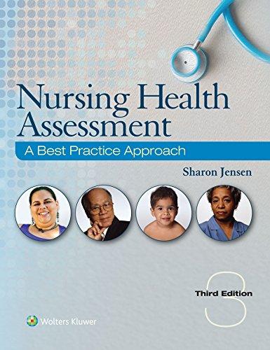 nursing health assessment a best practice approach 3rd edition sharon jensen 1496349172, 978-1496349170