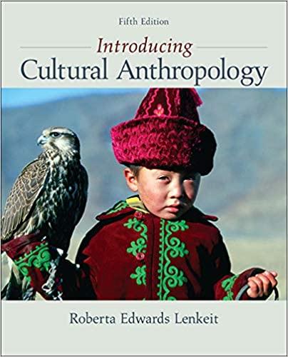 introducing cultural anthropology 5th edition roberta edwards lenkeit 0078034876, 978-0078034879