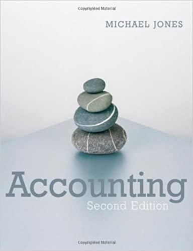 accounting 2nd edition michael j. jones 0470017791, 978-0470017791