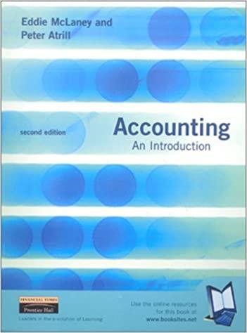 accounting an introduction 2nd edition eddie mclaney, peter atrill 0273655507, 978-0273655503