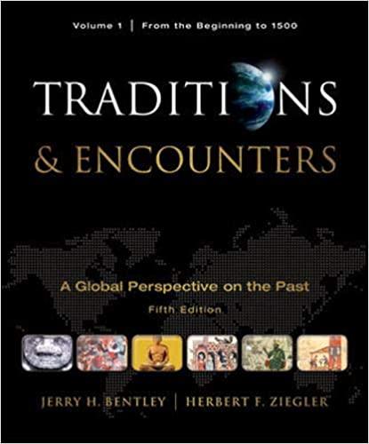 traditions and encounters 5th edition jerry bentley, herbert ziegler 0077367944, 978-0077367947