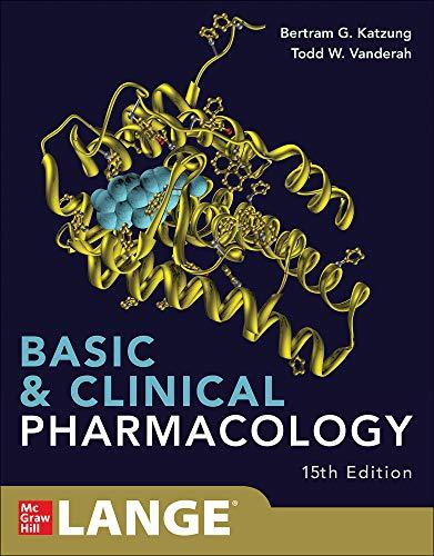 basic and clinical pharmacology 15th edition bertram katzung, anthony trevor 126045231x, 978-1260452310