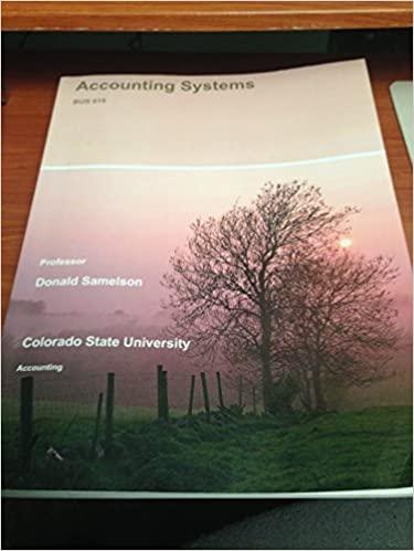 accounting systems 10th edition ronald w. hilton, david e. platt 1308172486, 978-1308172484