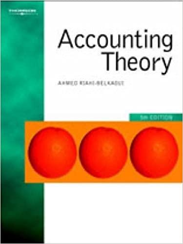 accounting theory 5th edition ahmed raihi-belkaoui 1844800296, 978-1844800292