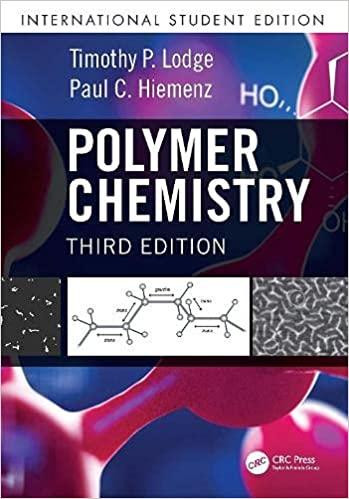 polymer chemistry 3rd edition timothy p. lodge, paul c. hiemenz 1032205857, 978-1032205854