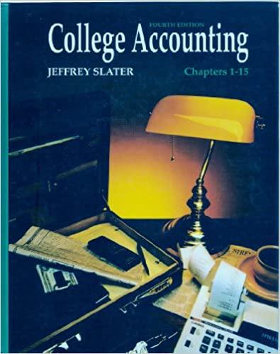 college accounting a practical approach 1-15 4th edition jeffrey slater 013142050x, 978-0131420502