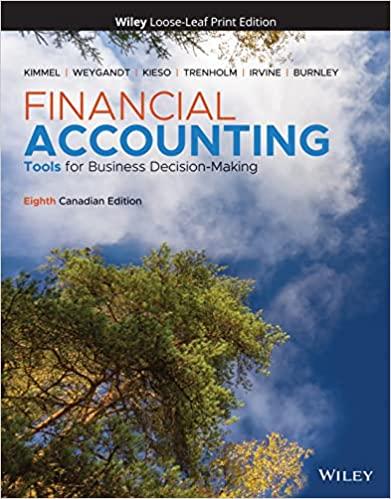 financial accounting tools for business decision making 8th canadian edition paul d. kimmel, jerry j.