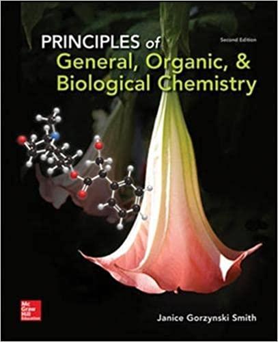 principles of general organic and biological chemistry 2nd edition janice smith 1259252272, 978-1259252273