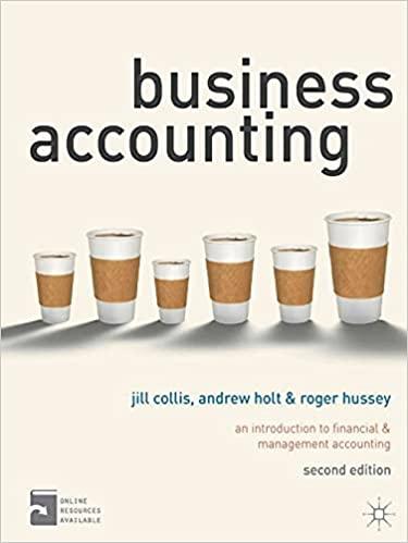Business Accounting An Introduction To Financial And Management Accounting